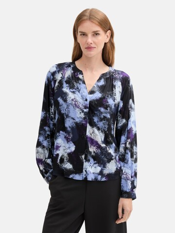 TOM TAILOR Bluse in Blau: Vorderseite