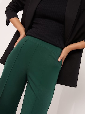 Wide Leg Pantalon Lipsy en vert