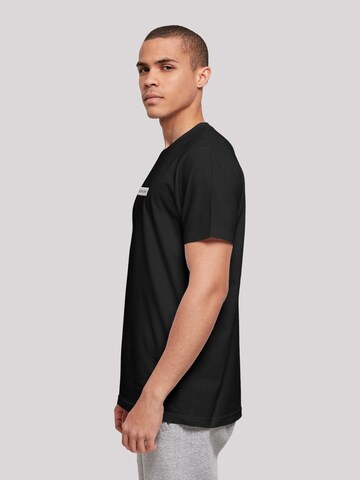 F4NT4STIC Shirt 'Happy People Only Good Vibes' in Schwarz