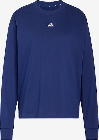 ADIDAS SPORTSWEAR Performance shirt 'Studio' in Blue: front