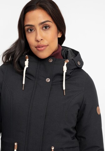 Oxmo Between-Seasons Parka 'Melly' in Black