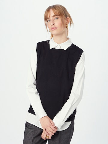 SAINT TROPEZ Sweater 'Mila' in Black: front