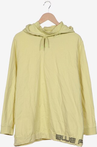Ulla Popken Sweatshirt & Zip-Up Hoodie in 5XL in Yellow: front