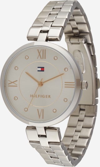 TOMMY HILFIGER Analoog horloge in de kleur Rood / Zilver / Transparant / Wit, Productweergave