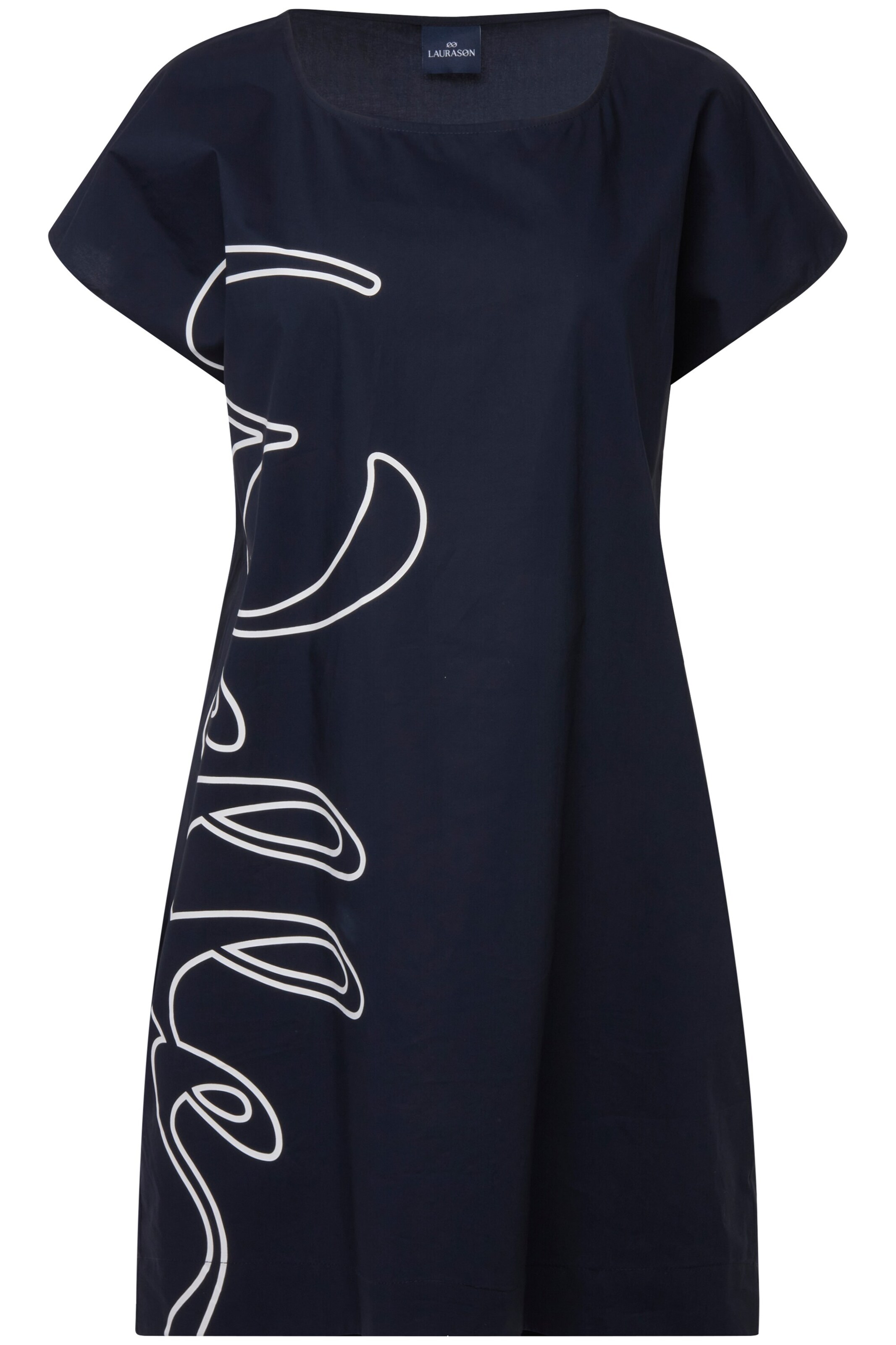 LAURASØN Dress in Blue: front