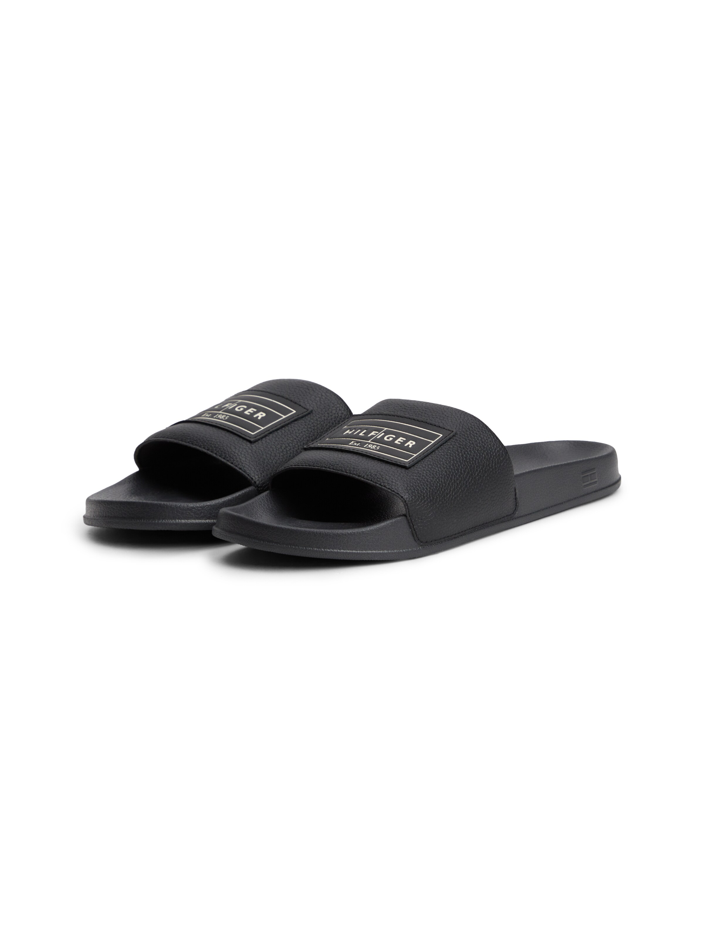 TOMMY HILFIGER - Zapatos abiertos en negro