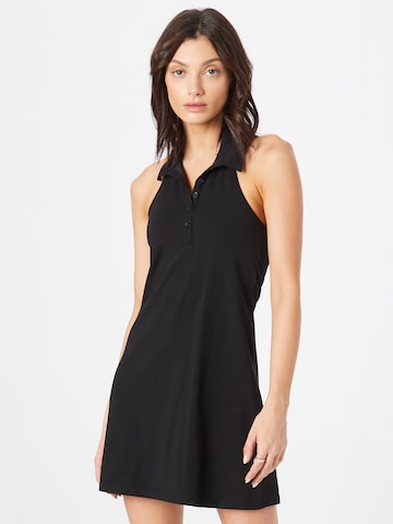 HOLLISTER Φόρεμα σε μαύρο: μπροστά