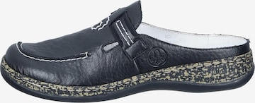 Rieker Clogs 'Basic' in Black: front