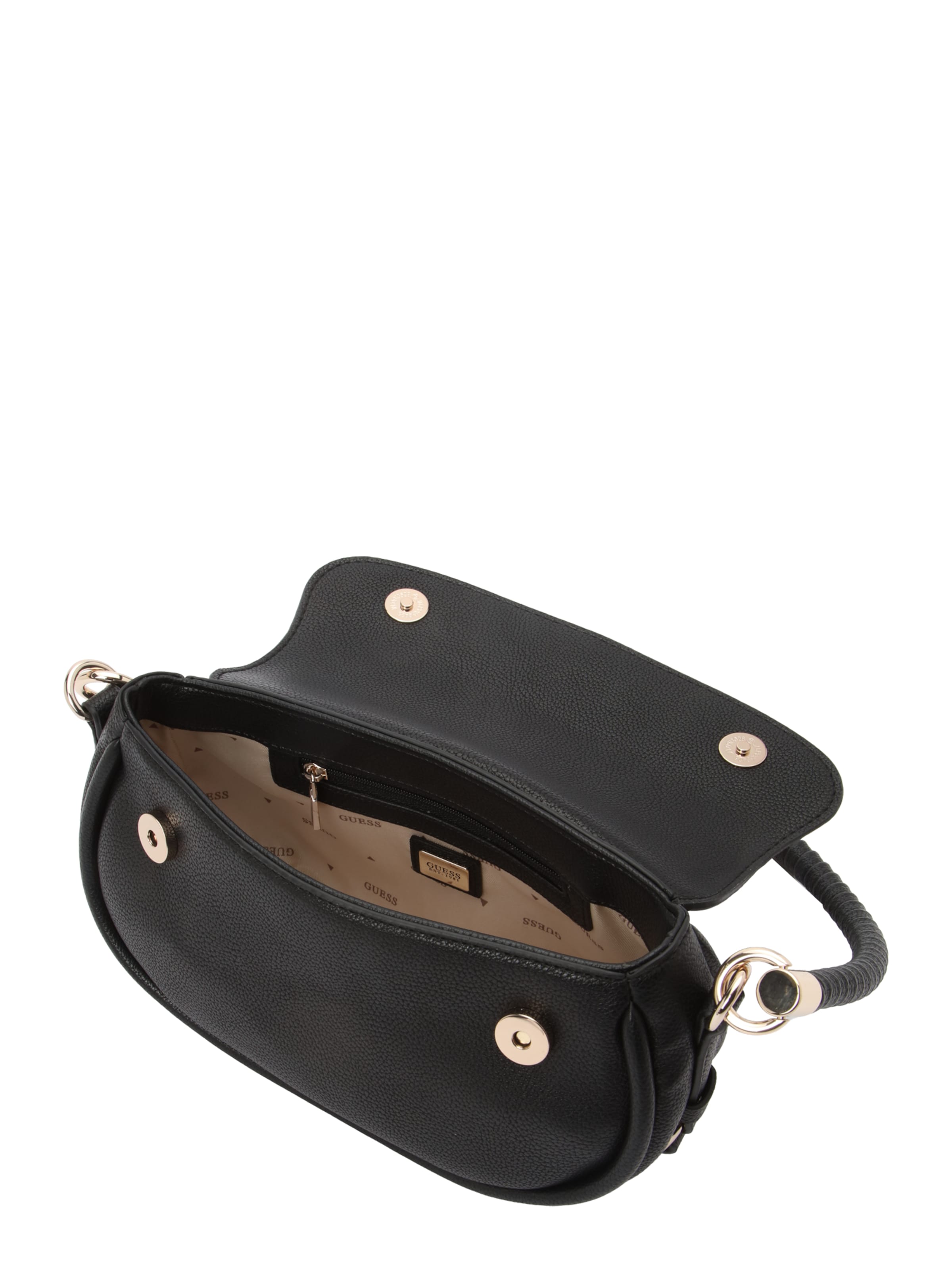 GUESS - Mala de ombro 'Danya' em preto
