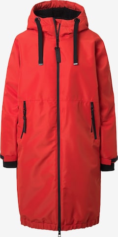 LAURASØN Raincoat in Red: front