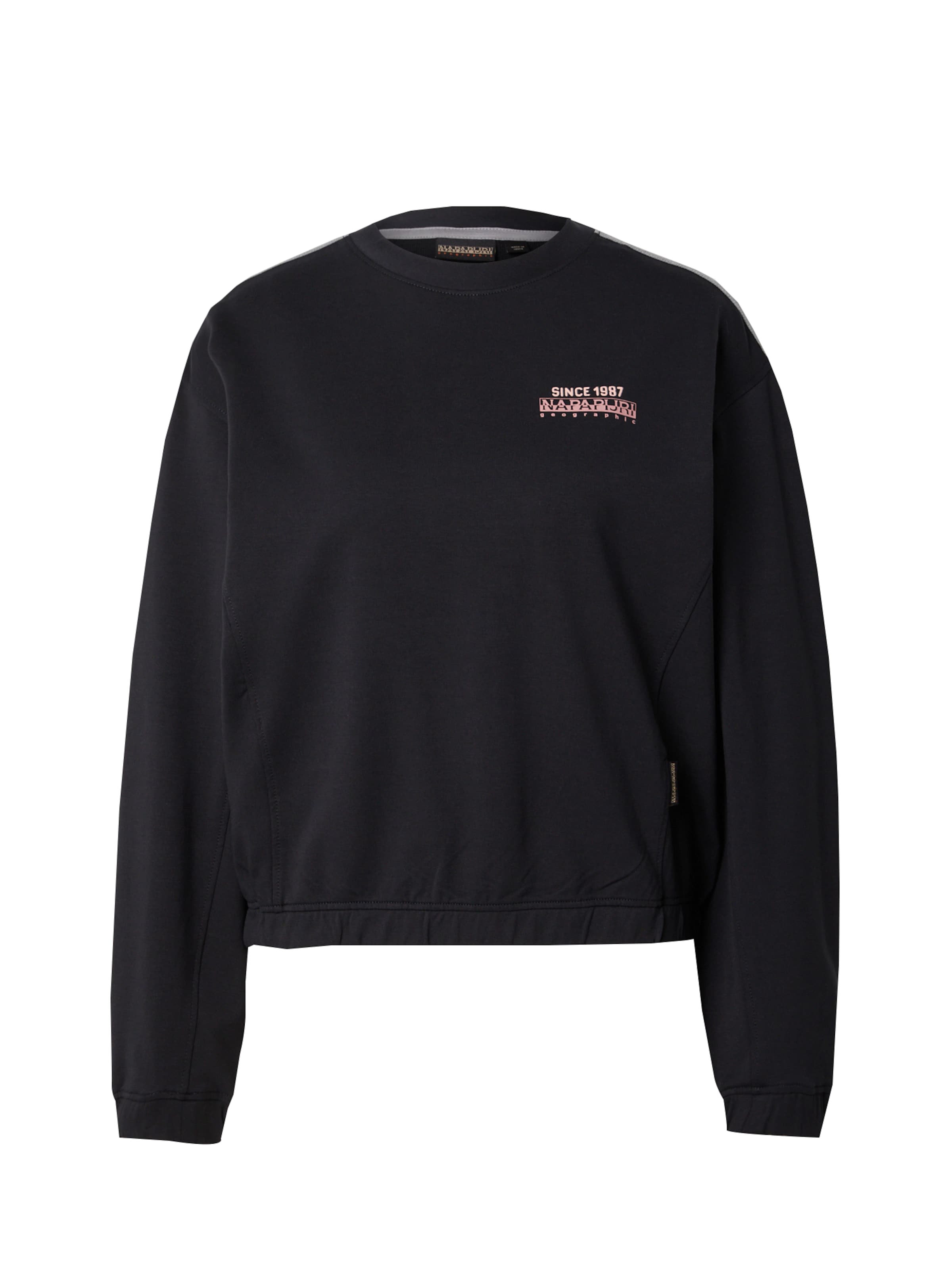 Sweat-shirt 'KEITH' NAPAPIJRI en noir : devant