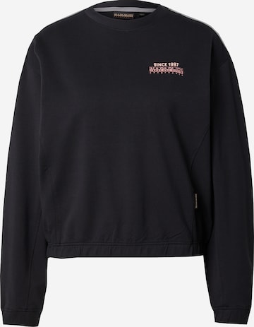 Sweat-shirt 'KEITH' NAPAPIJRI en noir : devant