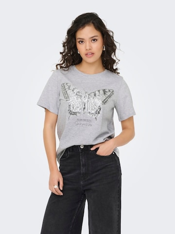 JDY Shirt 'JDYBIBBI' in Grey: front