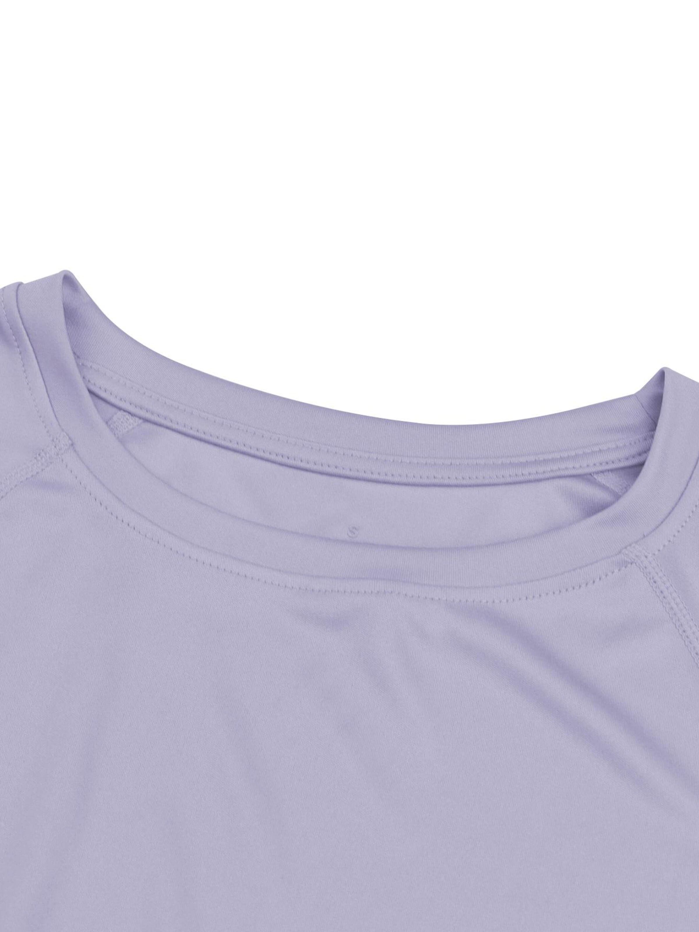 MEETWEE Sporttop 'UV Protection Shirt' in Lila