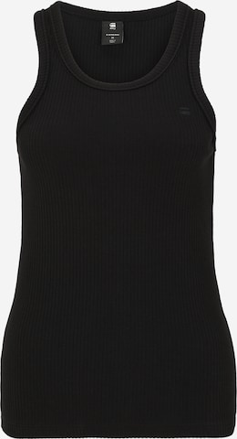 G-STAR Top in Schwarz: Vorderseite