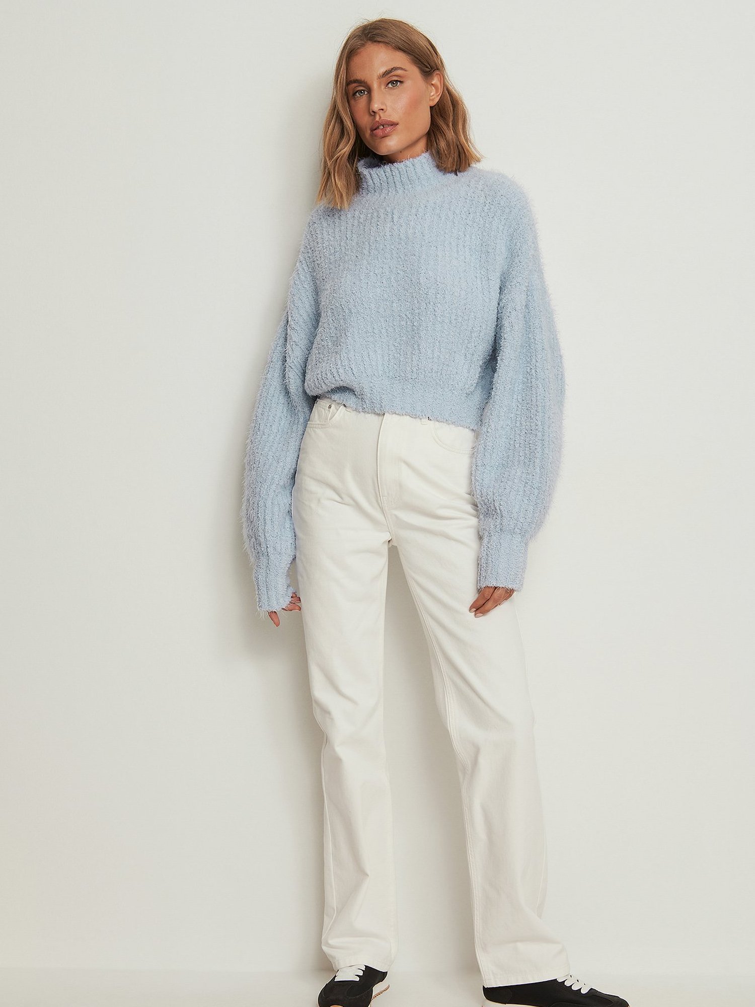 NA-KD Sweater in Blue