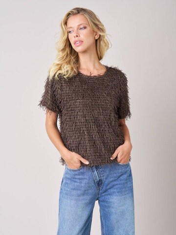 Haut Deeluxe en marron