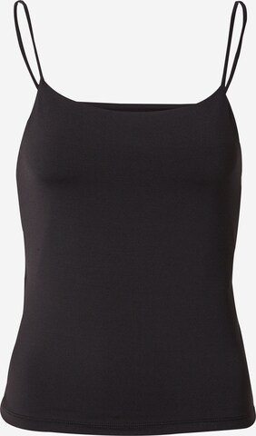 PIECES Top 'BLAKE' in Black: front
