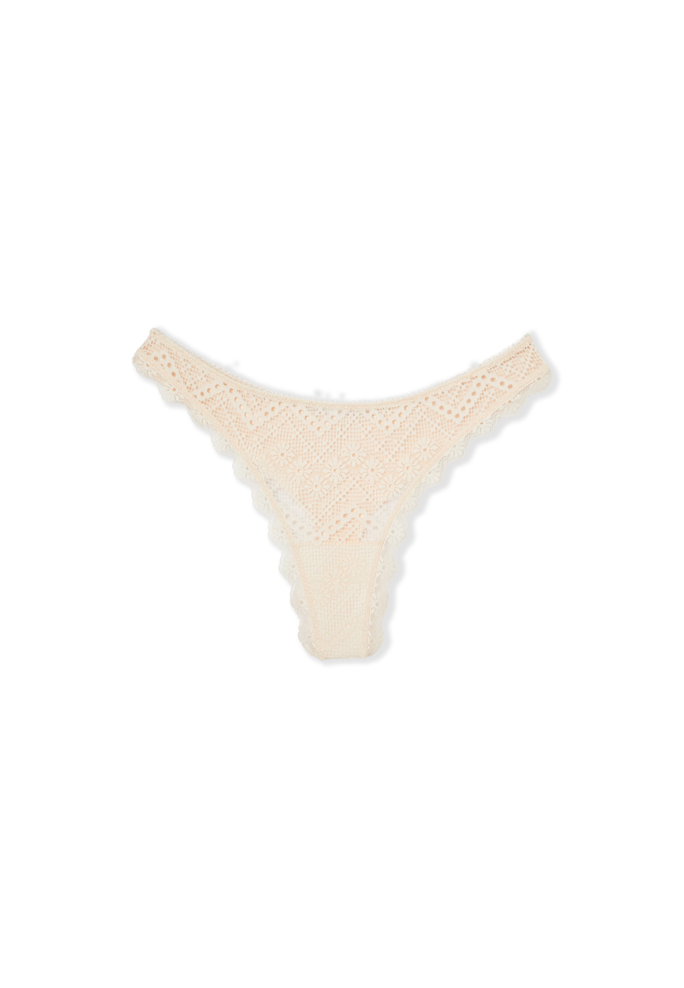 ETAM Thong 'Eclipse' in XXS in Light beige, Item view