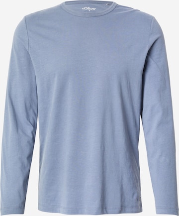 s.Oliver Shirt in Blue: front