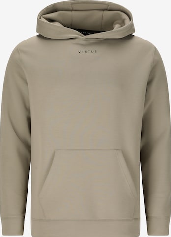 Virtus Sweatshirt 'Taro V2' in Braun: Vorderseite