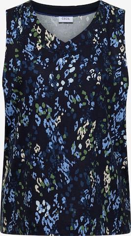 CECIL Top in Blau: Vorderseite