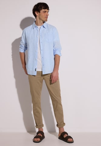 Street One MEN Regular Fit Hemd in Blau