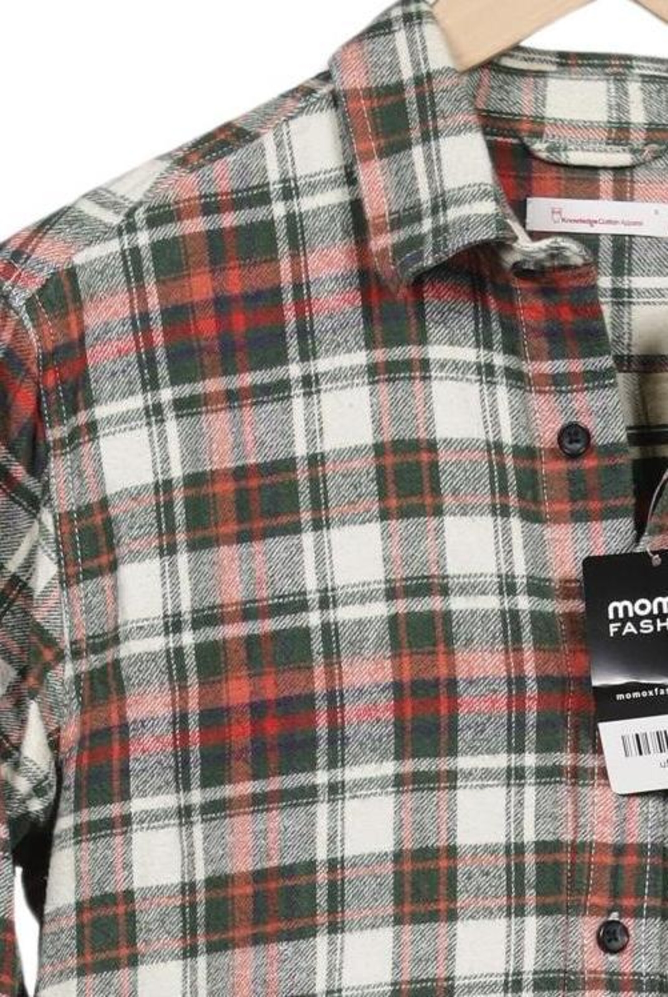 KnowledgeCotton Apparel Button Up Shirt in S in Green