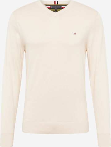 TOMMY HILFIGER Pullover in Beige: predná strana