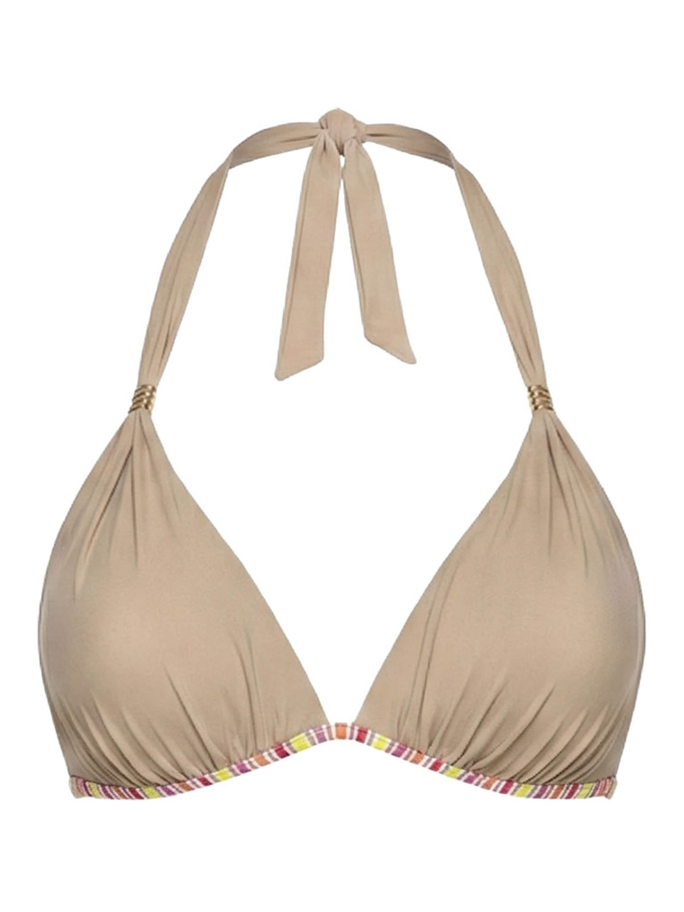 Marko - Push-up Top de bikini 'Doha M-804 (1)' en beige: frente