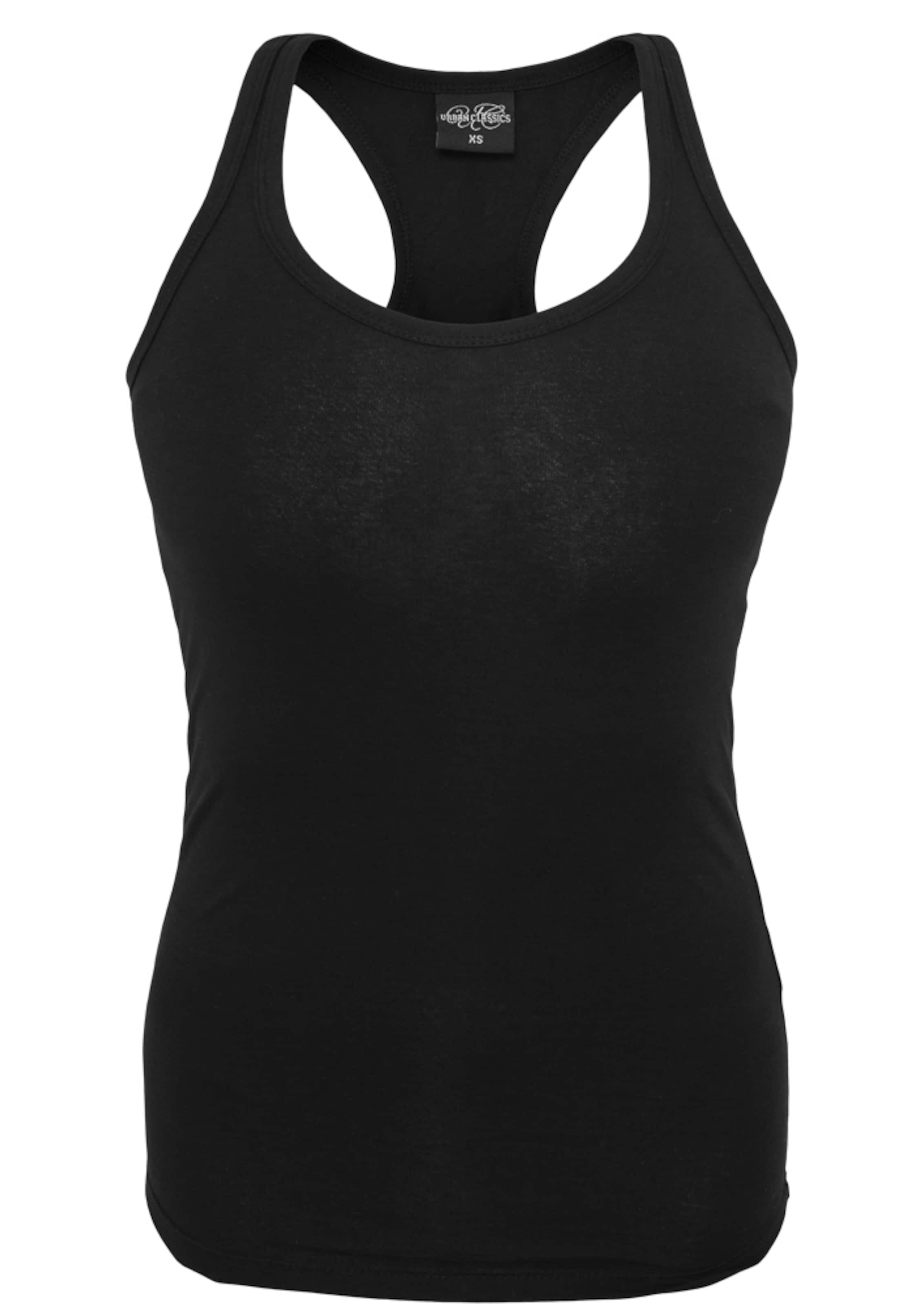 Urban Classics Τοπ σε μαύρο: μπροστά