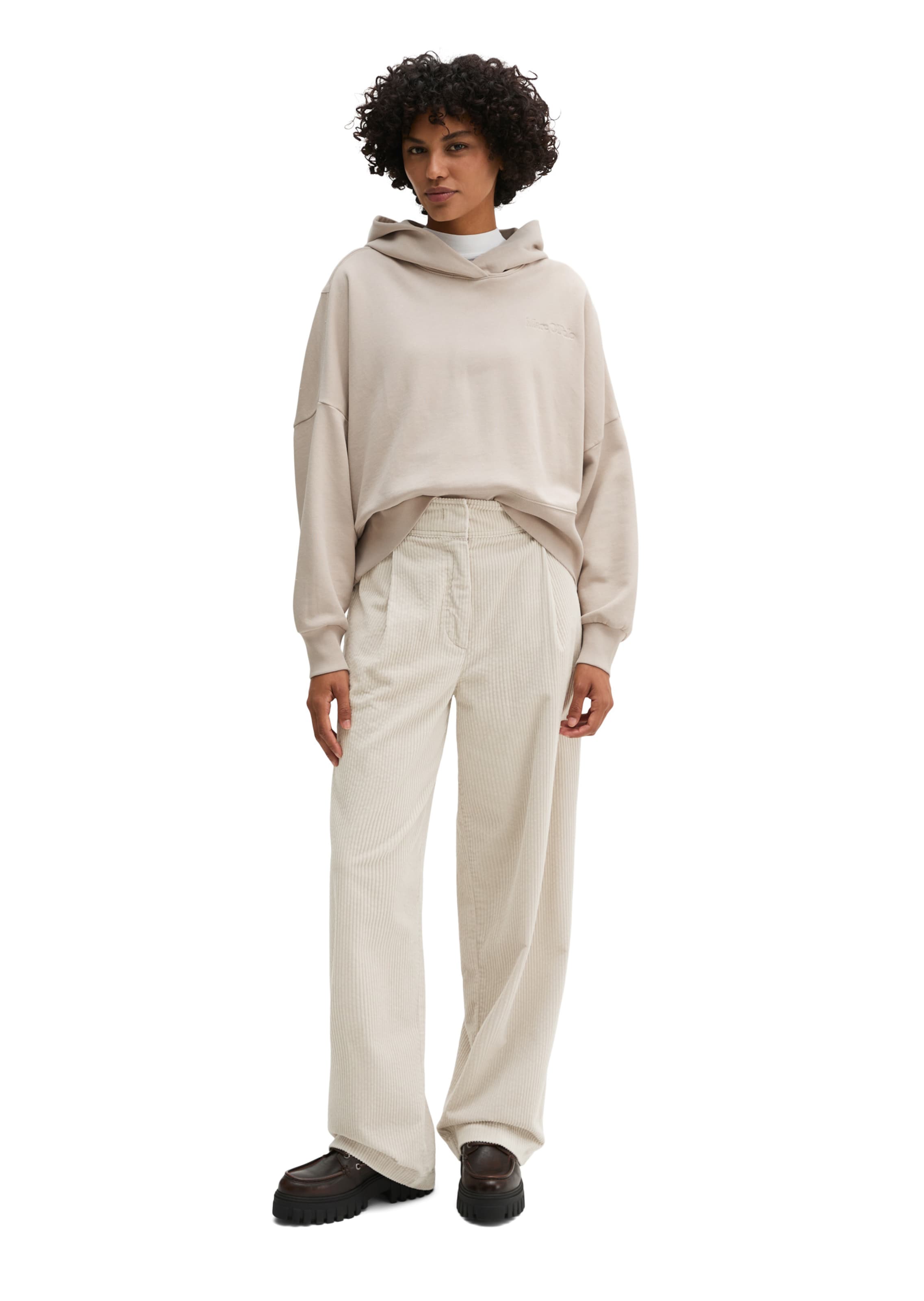 Marc O'Polo Hoodie in Beige