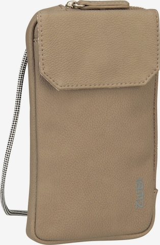 Protection pour smartphone 'Mademoiselle' ZWEI en beige : devant