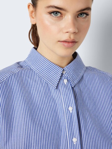 Noisy may Blouse 'KATRINE' in Blauw