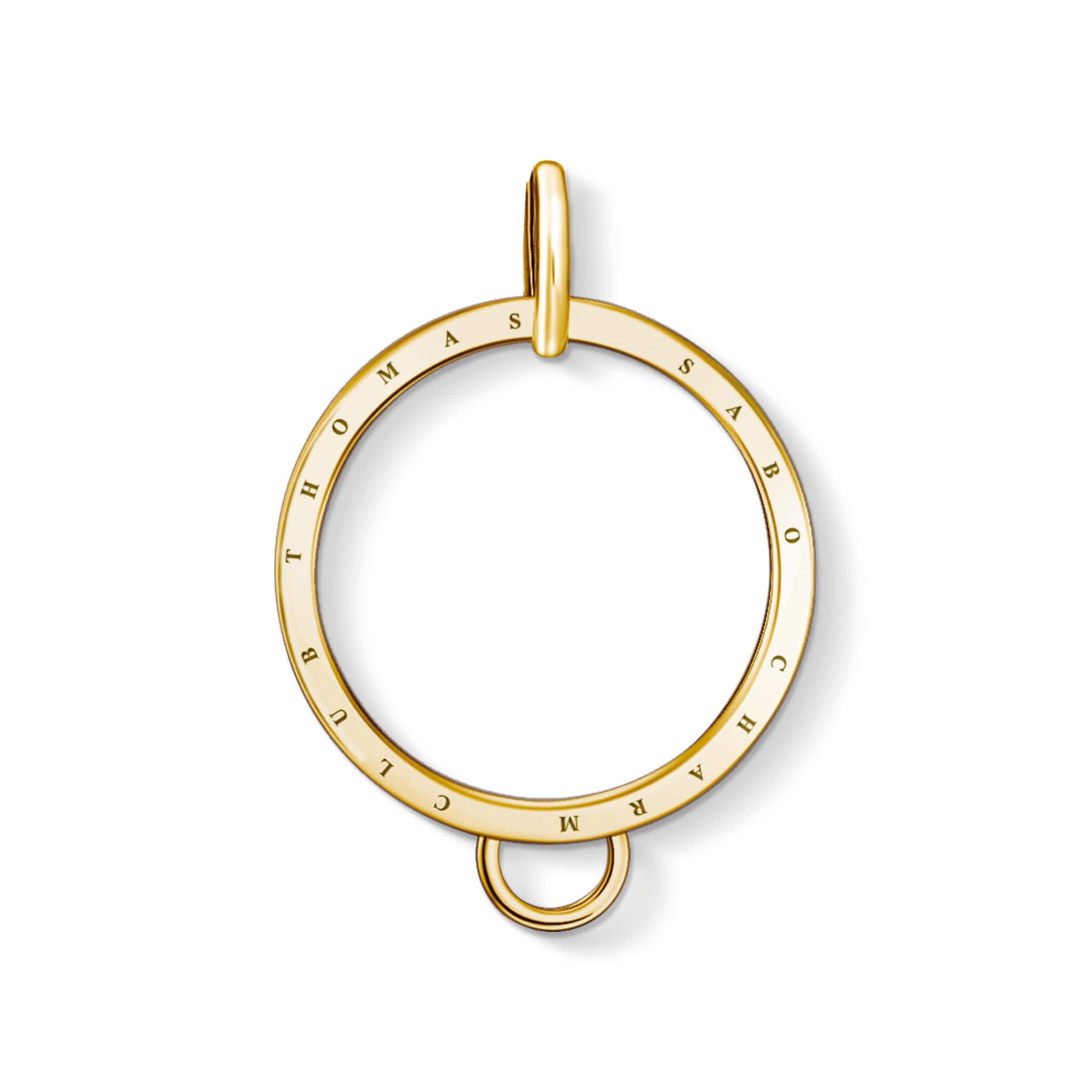 Thomas Sabo Anhänger 'Carrier' in Gold: Vorderseite