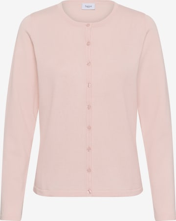 SAINT TROPEZ Strickjacke 'SZMila' in Pink: Vorderseite
