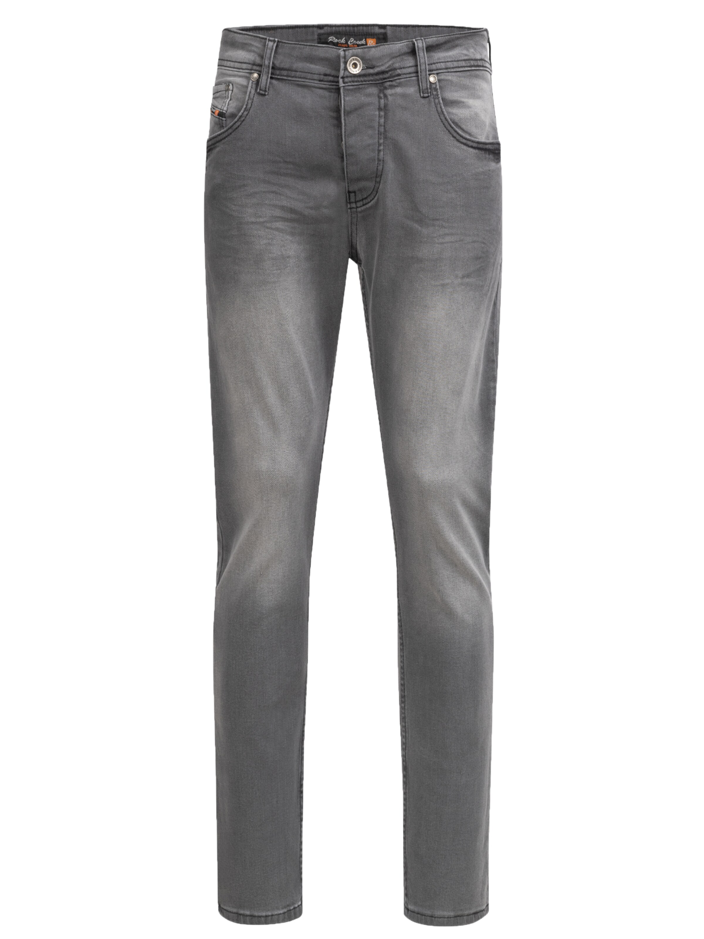 Rock Creek Regular Jeans in Grey: front