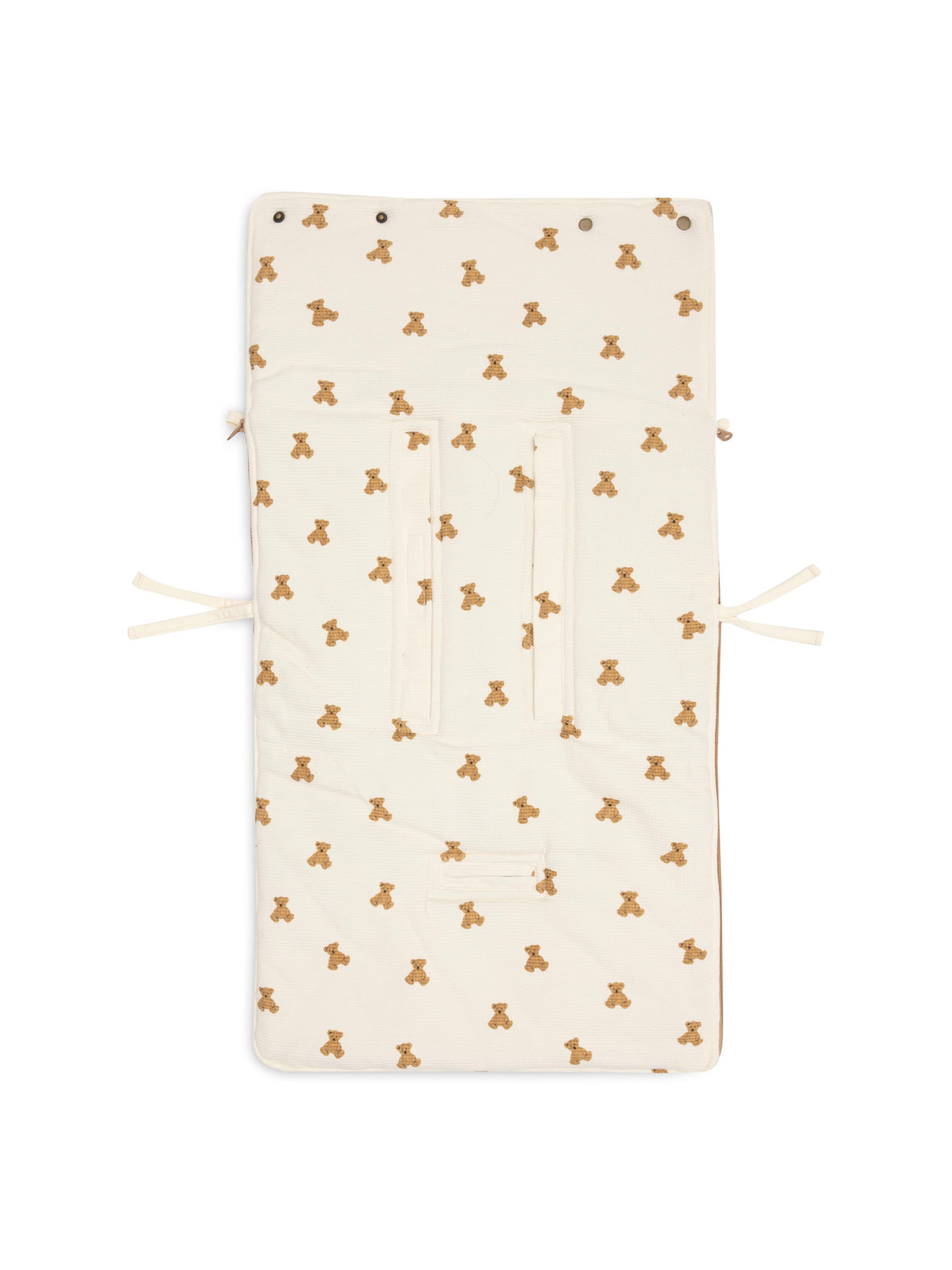 Jollein Babydeken 'Mini Teddy Bear' in Beige