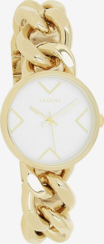 OOZOO Analog Watch in White: front