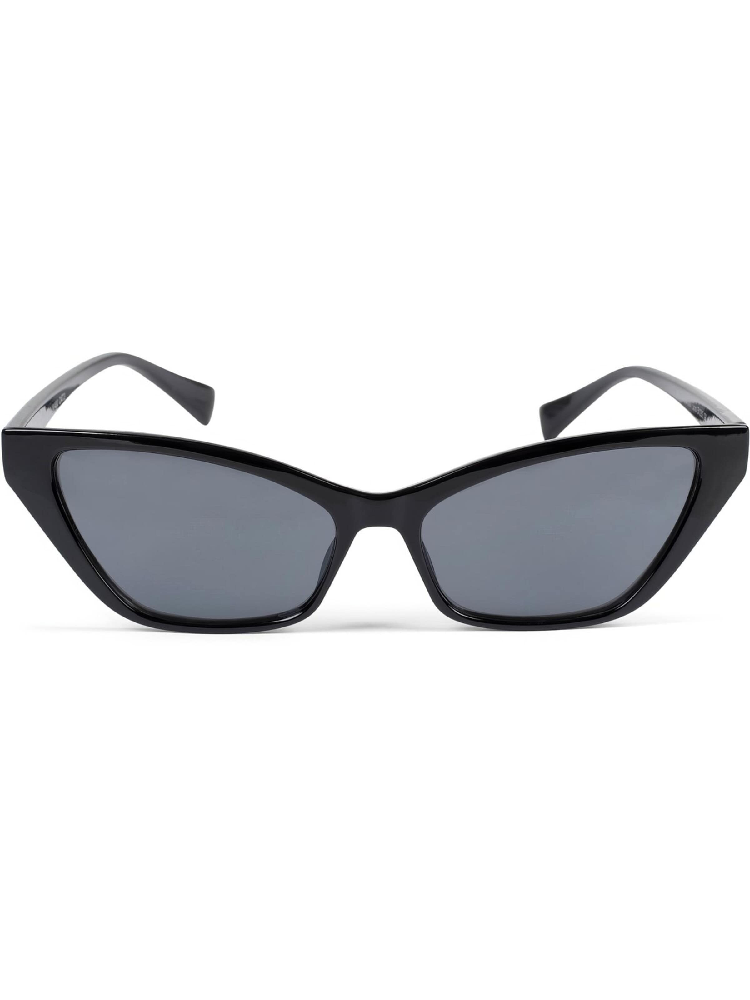 styleBREAKER Sonnenbrille 'Schmale Retro Cateye Sonnenbrille' in Grau