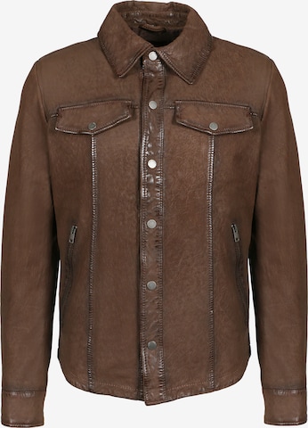 FREAKY NATIONPrijelazna jakna 'Tom' - smeđa boja: prednji dio