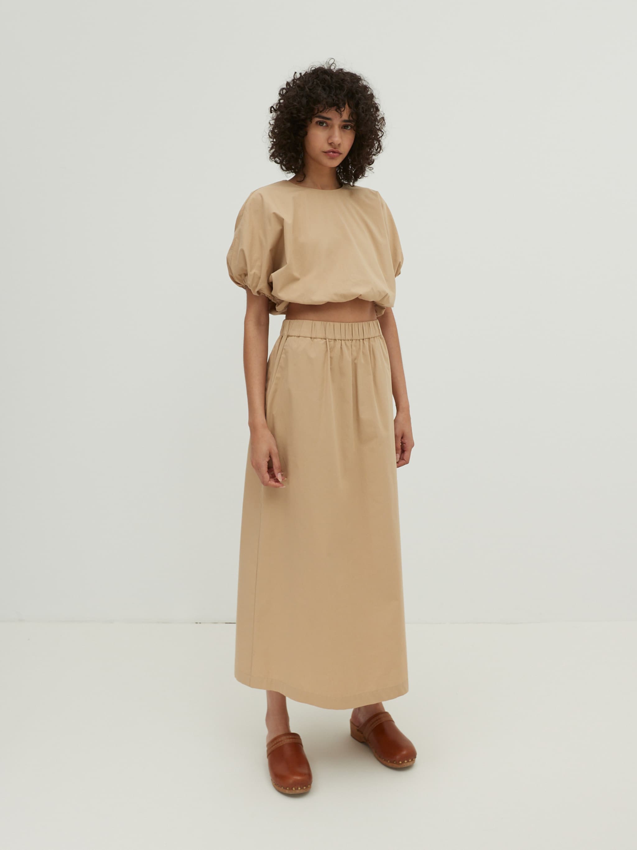 EDITED Producten Blouse 'Ellen' Beige