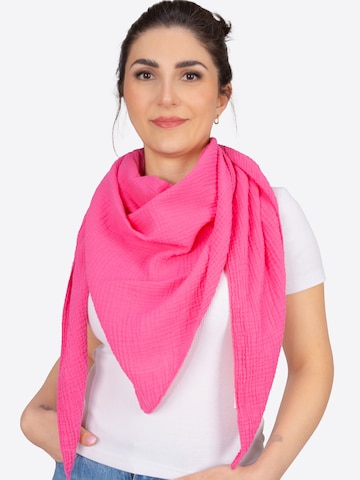 Seasons of April Sjaal 'Luisa' in Roze: voorkant