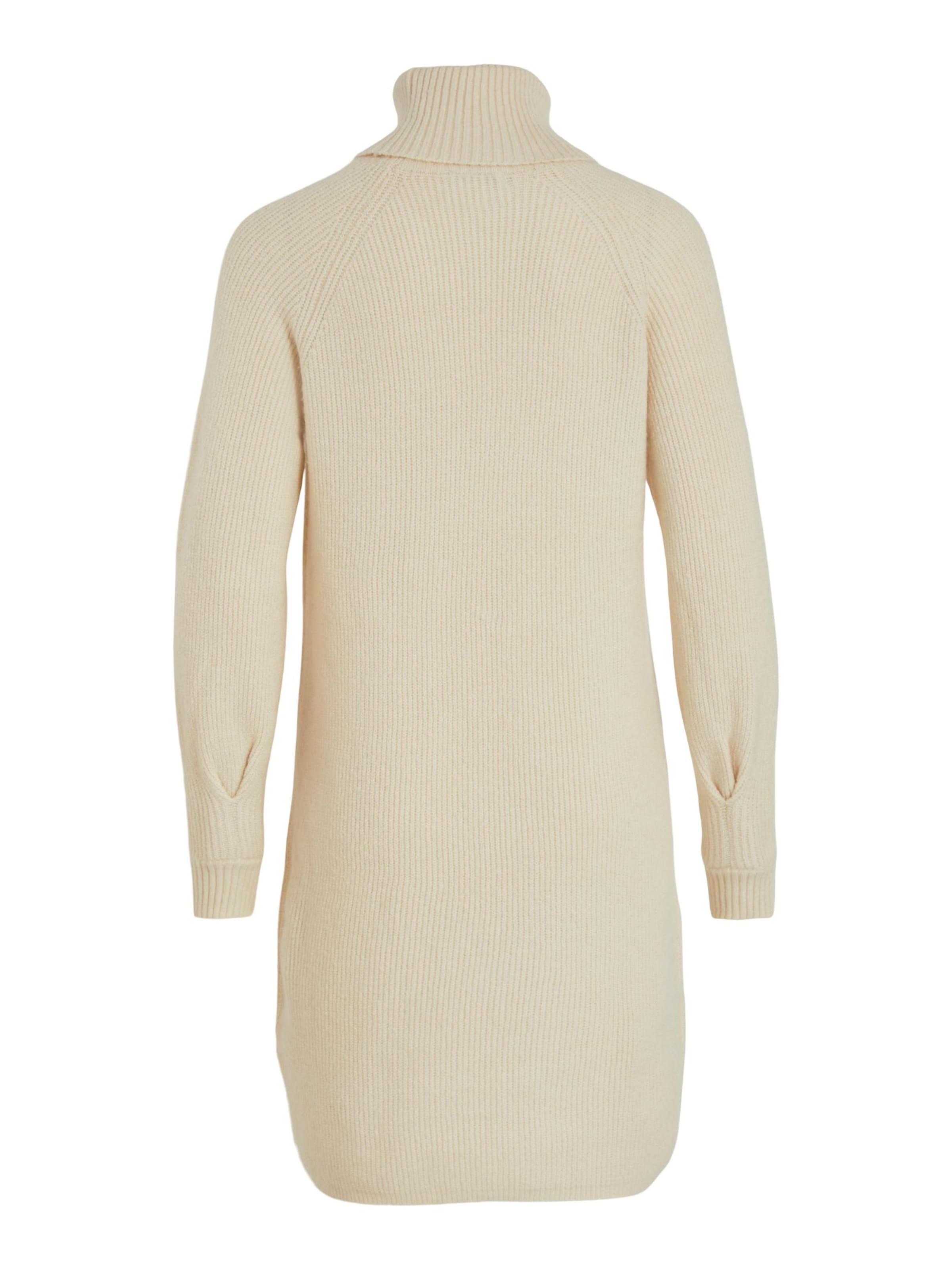 smėlio VILA Megzta suknelė 'Andy'