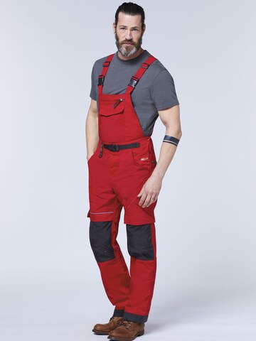 Expand Regular Overalls in Red: front