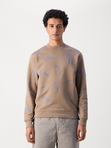 SCOTCH & SODA Sweatshirt i brun: framsida