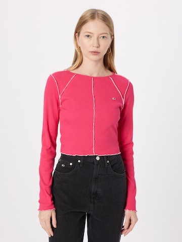 Tommy Jeans Shirt in Pink: predná strana