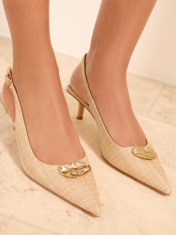 Friends Like These Slingpumps in Goud