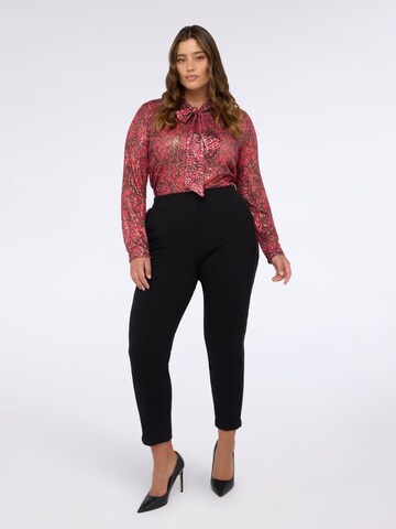 Slimfit Pantaloni di Fiorella Rubino in nero