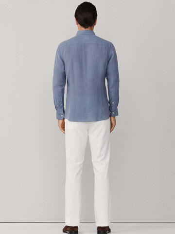 Coupe regular Chemise 'Ess' Hackett London en bleu